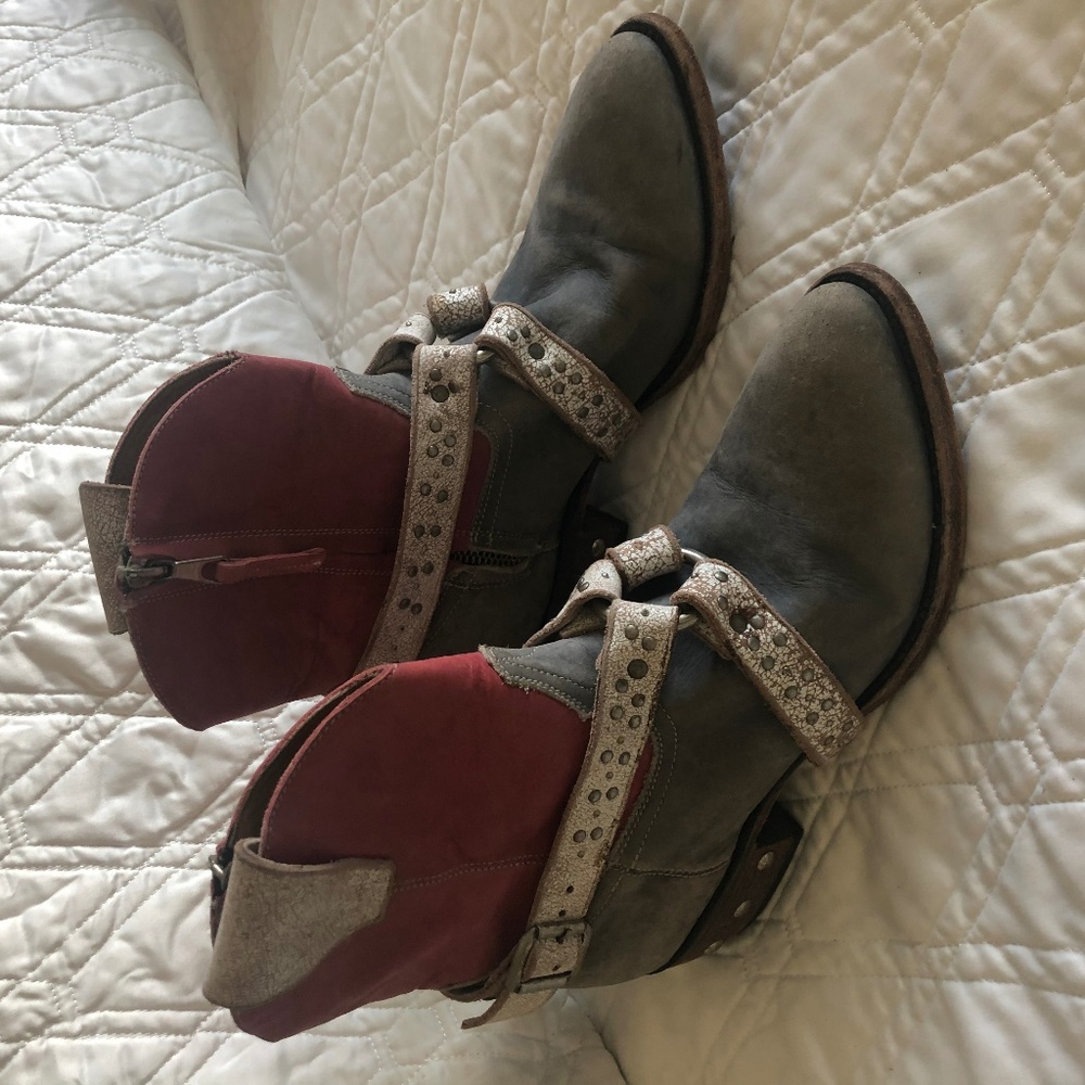 Suede booties Australian luxe collection